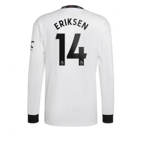 Manchester United Christian Eriksen #14 Bortatröja 2022-23 Långärmad
